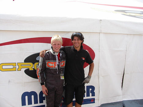 Andreas Fasberg & Alesandro Manetti 2004 til EM i Braga i Portugal.